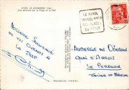 N°1942 W -oblitération Machine Daguin -Le Rayol -Canadel Sur Mer- - Maschinenstempel (Werbestempel)