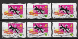 France 2009 Oblitéré Autoadhésif   N° 269   Personnages  Looney Tunes   " Grosminet "   ( 6 Exemplaires ) - Used Stamps