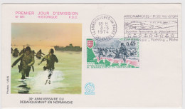Arromanches, 1974, N° 1799, Débarquement En Normandie( SN24/79/10.2) - 1970-1979