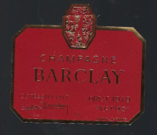 Etiquette Champagne Brut Millesime 1979 Cuvée Spéciale Eddie Barclay  Reims Marne 51 - Champan