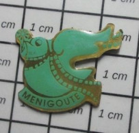 1818A Pin's Pins / Beau Et Rare / THEME : CINEMA / FESTIVAL DU FILM ANIMALIER MENIGOUTE OISEAU COLOMBE PELLICULE - Filmmanie