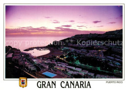 73299240 Puerto Rico Gran Canaria Panorama Nachtaufnahme Puerto Rico Gran Canari - Sonstige & Ohne Zuordnung