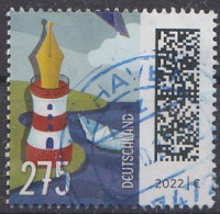 Deutschland Mi 3657  Füllfederhalter Als Leuchtturm - Bettina Walter - Used Stamps