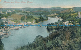R032217 Newton And Noss. River Yealm. Valentine. 1905 - Monde