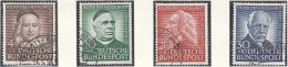 BRD  173-176 Gestempelt, Wohlfahrt: Helfer Der Menschheit, 1953 - Usati