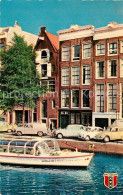 73298696 Amsterdam Niederlande Anne Frank Huis Gracht Bootstour Amsterdam Nieder - Other & Unclassified