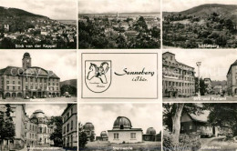 73298669 Sonneberg Thueringen Panorama Blick Von Der Kappel Schlossberg Rathaus  - Sonneberg