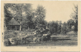 CPA - édit. B.F. -Saint-Omer - Jardin Public - Cascade - Saint Omer