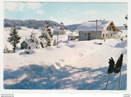 39 PRENOVEL LES PIARDS Ski De Fond Bâtons De Ski Et Gants Citroën Dyane Cliché J. Cuaz Lavans Les St Claude VOIR DOS - Other & Unclassified