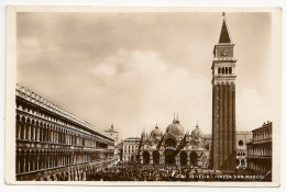 ITALIE : VENEZIA - Piazza San Marco. 1940, Oblitération Ocquier (Belgique). - Venezia