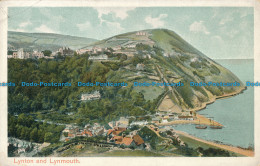 R031454 Lynton And Lynmouth. Peacock. Autochrom - World