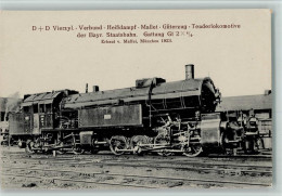 13201107 - Dampflokomotiven , Deutschland Serie 27 Nr. - Eisenbahnen