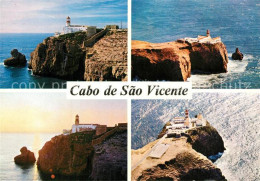73298136 Sagres Algarve Cabo De Sao Vicente Leuchtturm Steilkueste Sagres Algarv - Autres & Non Classés