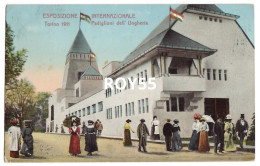 Piemonte-torino Esposizione Internazionale Torino 1911 Padiglioni Dell'ungheria Animata (f.picc./v.retro) - Expositions