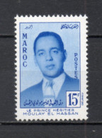 MAROC N°  377   NEUF SANS CHARNIERE  COTE 2.00€    PRINCE HERITIER - Marokko (1956-...)