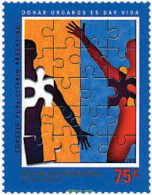 77974 MNH ARGENTINA 2000 DONAR ORGANOS ES DAR VIDA - Unused Stamps