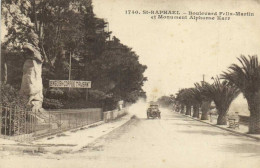 St RAPHAEL  Boulevard Felix Martin Et Monument Alphonse Karr"English Coffee Tavern " Voiture Peu Habituelle RV - Saint-Raphaël