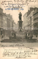 73297761 Liege Luettich Fontaine De La Vierge Et Rue Vinave D`Ile Liege Luettich - Sonstige & Ohne Zuordnung