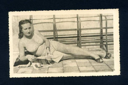 Sexy Woman 1947 Real Photo Postcard - Women