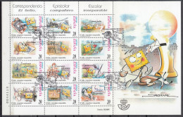 ESPAÑA 1999 Nº 3665/76 (MP-66) USADO PRIMER DIA - Used Stamps