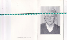 Jules Van Dosselaer-Van Broeck, Beveren 1911; Vrasene 2001. Oud-strijder 40-45; Foto - Obituary Notices