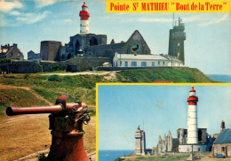 N°1954 W -cpsm Pointe St Mathieu "bout De La Terre" Le Phare- - Lighthouses