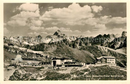 73297343 Nebelhornbahn Bergstation Mit Berghotel Hoefatsblick Und Berggaststaett - Oberstdorf