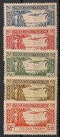 SOUDAN - 1940 - Poste Aérienne PA N°YT. 1 à 5 - Série Complète - Neuf Luxe ** / MNH / Postfrisch - Unused Stamps