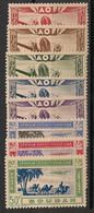 SOUDAN - 1942 - Poste Aérienne PA N°YT. 10 à 17 - Série Complète - Neuf Luxe ** / MNH / Postfrisch - Unused Stamps