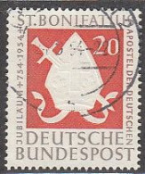 BRD 199, Gestempelt, Bonifatius, 1954 - Gebruikt