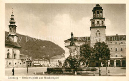 73297105 Salzburg Oesterreich Residenzplatz Und Glockenspiel Salzburg Oesterreic - Autres & Non Classés