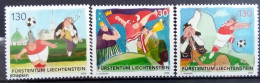 Liechtenstein 2008, European Football Championship, MNH Stamps Set - Unused Stamps