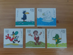 ALEMANIA ANIMACIÓN 1999 Yv 1887/91 MNH - Unused Stamps
