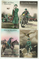 7  CARTOLINE MILITARI -  REGGIMENTI - FOTOCELERE ( TRE SONO VIAGGIATE FP ) - Regimenten