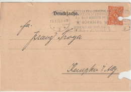 Drucksache Von Nürnberg Nach Kempten 1923 - Tarjetas