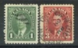 CANADA - 1937, KING GEORGE VI STAMPS SET OF 2, USED. - Used Stamps