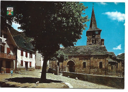 " BOSSOST " DETAIL AND PAROCHIAL CHURCH.-  PIRINEU CATALA-VALL D'ARAN.- BOSSOST / LLEIDA.- ( CATALUNYA) - Lérida