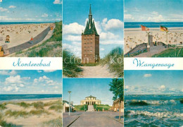 73296640 Wangerooge Nordseebad Strand Promenade Westturm Duenen Brandung Cafe Re - Wangerooge