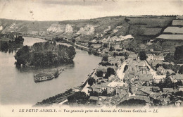 CPA Le Petit Andely-Vue Générale Prise Des Ruines Du Château Gaillard-1-Timbre     L2902 - Les Andelys