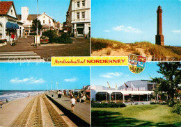 73296630 Norderney Nordseebad Ortsmotiv Leuchtturm Duenen Strand Promenade Haus  - Norderney