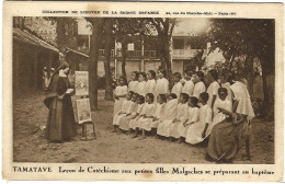 MADAGASKAR TAMATAVE LECON De Catéchisme Aux  Filles  1265 D1 - Madagascar