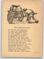 39623407 - Gedicht Von Walz Zur Jahreswende Karren - Nieuwjaar