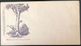 U.S.A, Civil War, Patriotic Cover - "The Downfall Of Secession Treas-on" - Unused - (C493) - Marcofilie