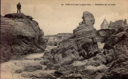 PREFAILLES    ( LOIRE ATLANTIQUE )  ROCHERS DE LA COTE - Préfailles