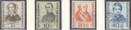 BRD 222-225, Gestempelt, Wohlfahrt: Helfer Der Menschheit, 1955 - Used Stamps