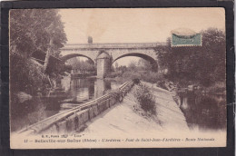 69. BELLEVILLE Sur SAÔNE . L'Ardières . Pont De Saint Jean D'Ardières . Route Nationale - Belleville Sur Saone