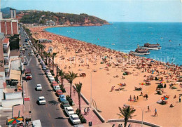 73296273 Lloret De Mar Strand Promenade Fliegeraufnahme Lloret De Mar - Andere & Zonder Classificatie