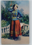 12044607 - Trachten Osteuropa Frau In Schoener Tracht - Macedonia Del Norte