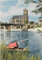 CPSM - Format 10,5 X 15 Cm - édit. CAP - H. 9.014 - MANTES-LA-JOLIE - La  Collegiale Notre-Dame - Mantes La Jolie