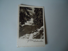 GERMANY   POSTCARDS   1912 WINTER Lndscapes    MORE  PURHASES 10% DISCOUNT - Autres & Non Classés